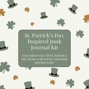 St. Patrick's Mystery Junk Journal Kit!